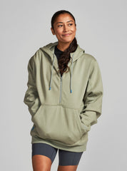 Unisex Runaround Half-Zip Hoodie